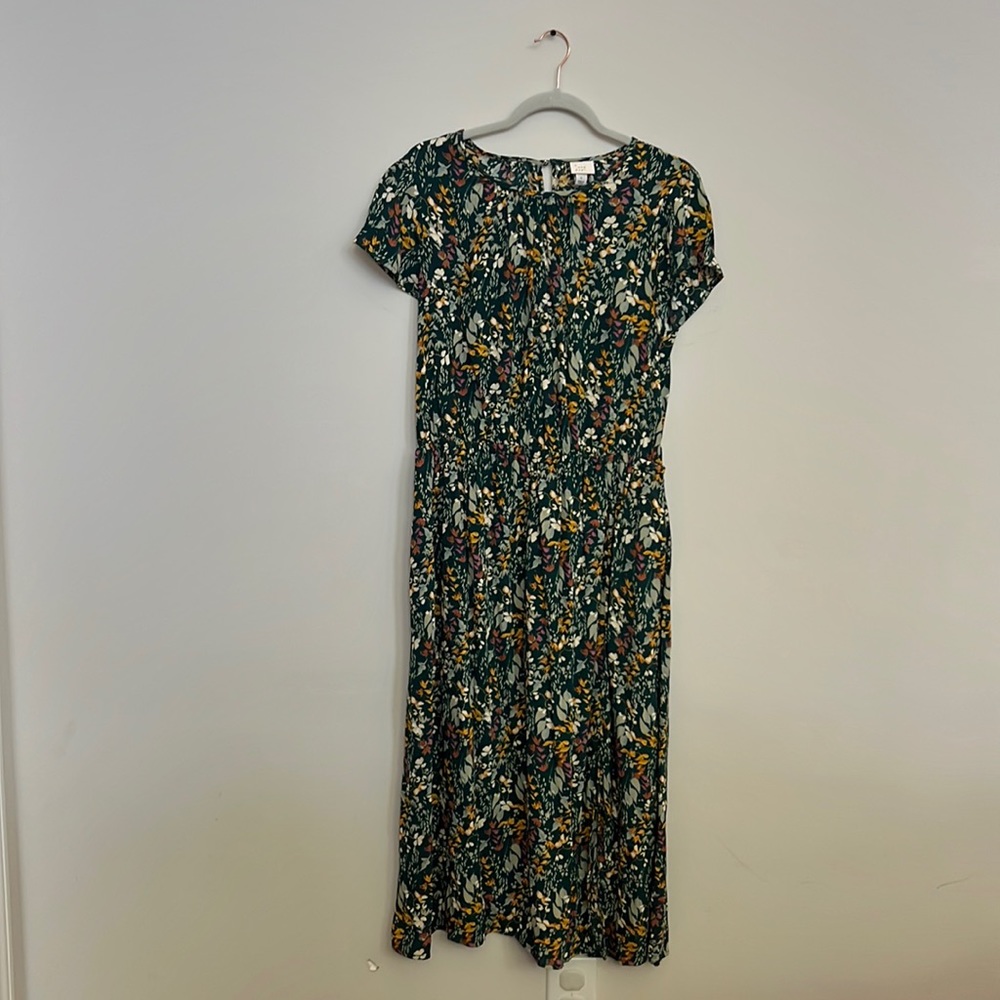 (L) A New Day Floral Midi Length